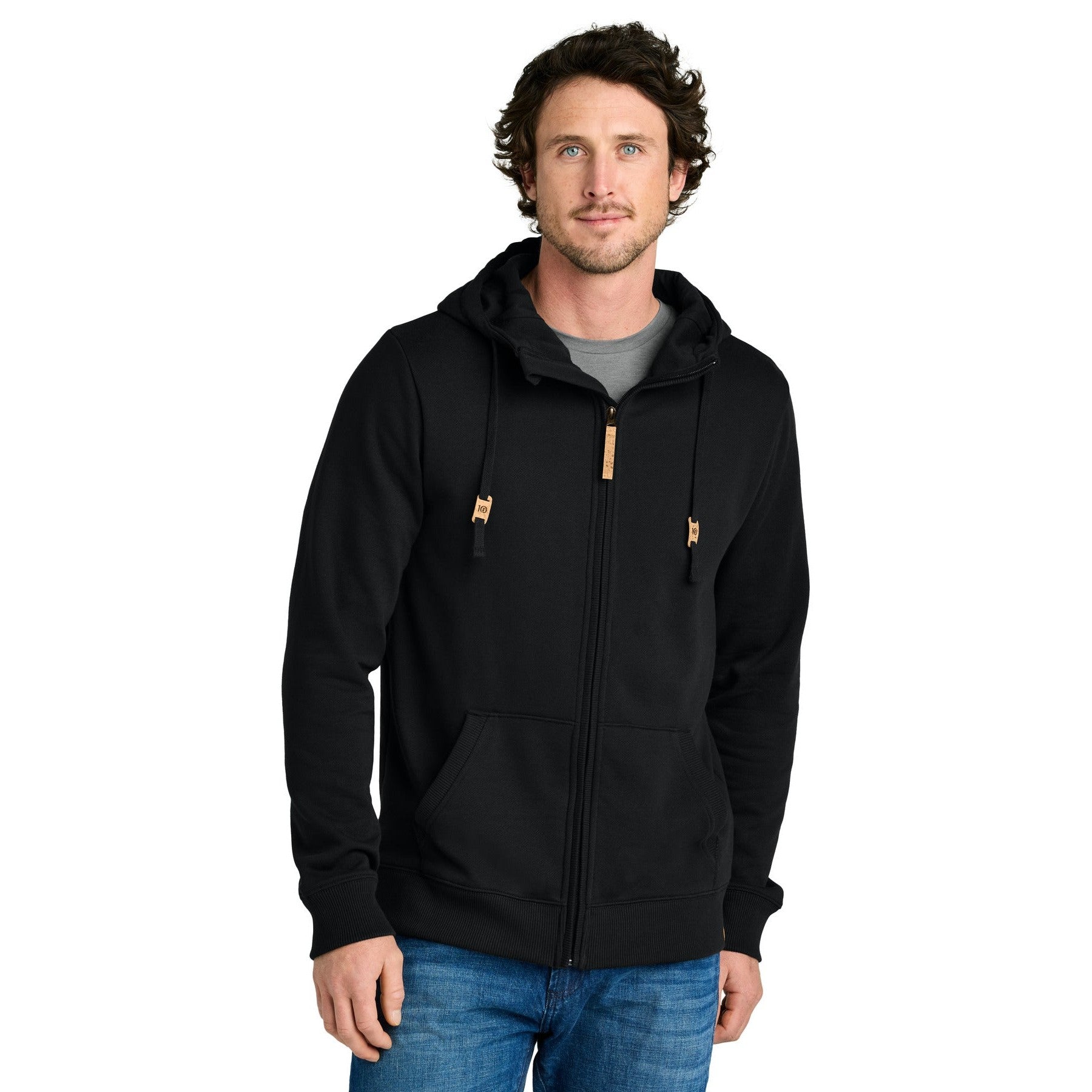 tentree-tentree® Space Dye Fleece Full-Zip Hoodie TTCM4414-MedTech-2